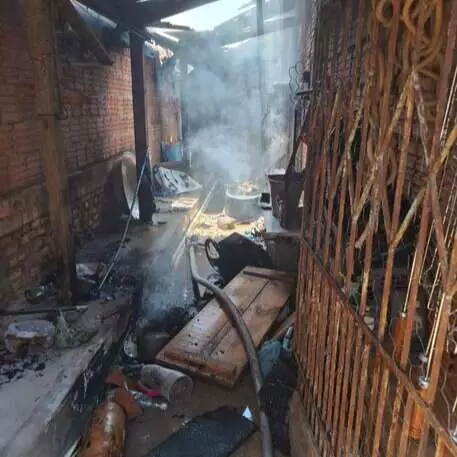 Curto-circuito em carregador causa incêndio em Anastácio, 7 de janeiro