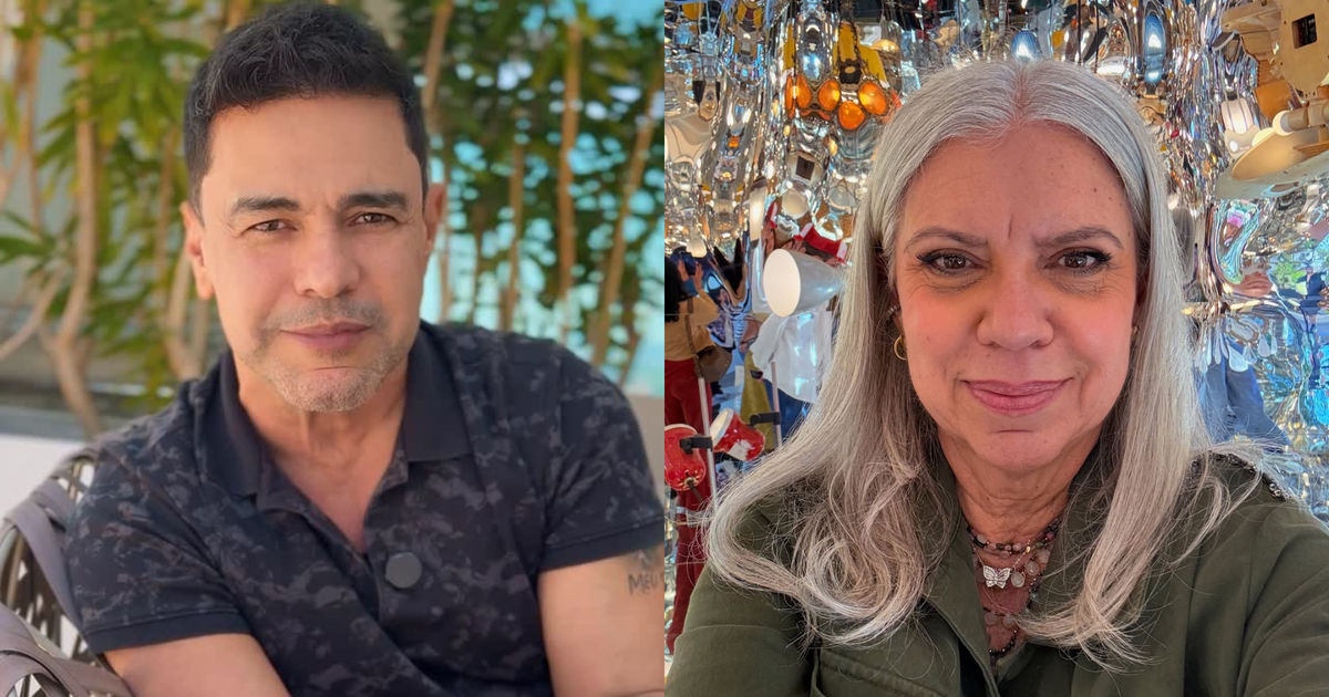 Zezé Di Camargo provoca Astrid Fontenelle ao ironizar furto de celular Foto: Reprodução/Instagram