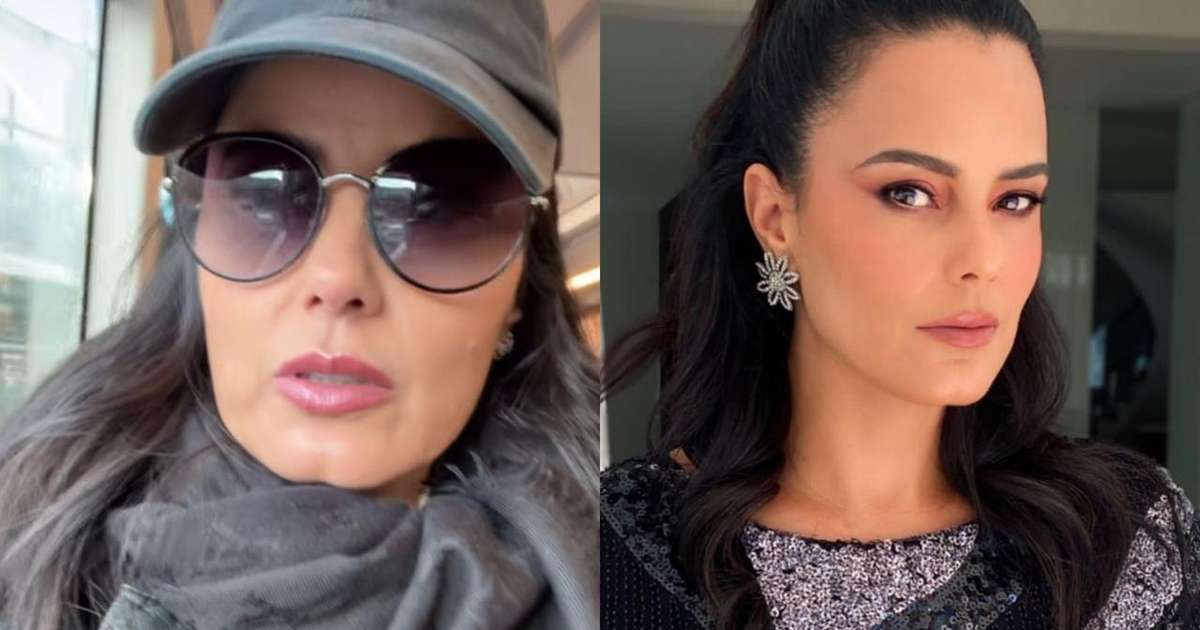 Aos 48 anos, Luciele compartilhou com seguidores motivo de remover próteses de silicone Foto: Re...