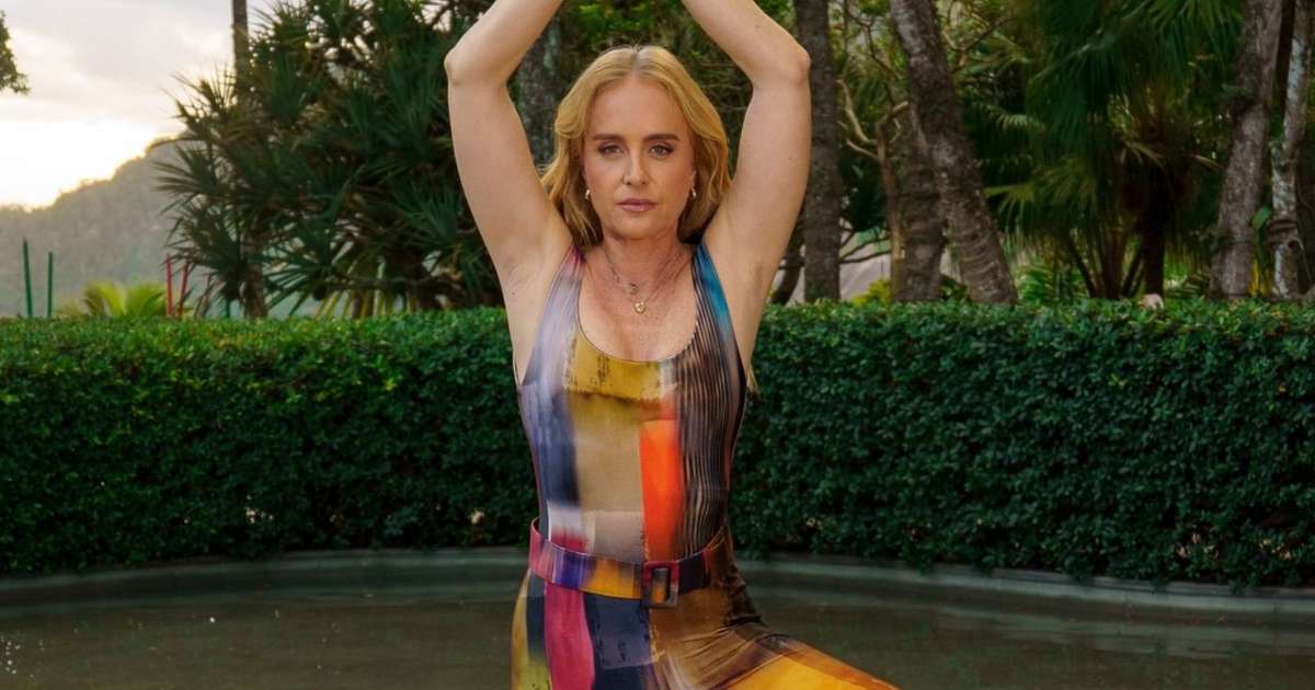 Angélica aos 52 anos: 'Faço musculação, muay thai e ioga com professor uma vez por semana e p...